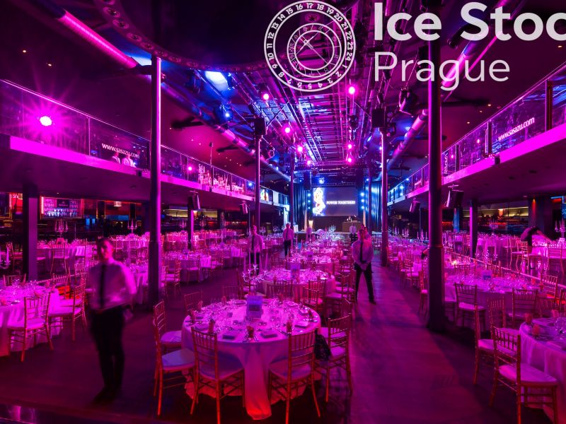 Award gala dinner in Prague
