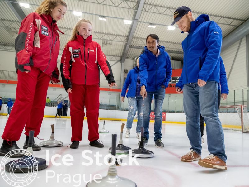 Ice Stock Prague - team event conclusion